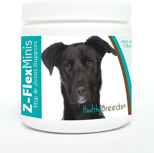 Healthy Breeds Mutt Z-Flex Minis Hip and Joint Support Soft Chews 60 Count