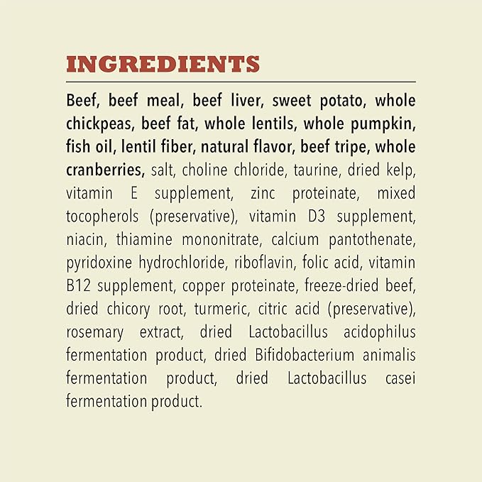 ACANA Singles Limited Ingredient Dry Dog Food, Beef & Pumpkin Recipe, Grain Free Beef Dry Dog Food, 22.5lb