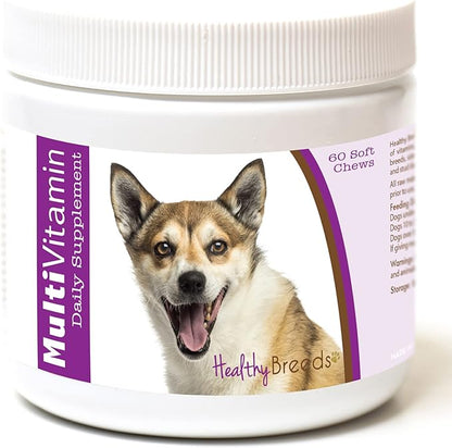 Healthy Breeds Norwegian Lundehund Multi-Vitamin Soft Chews 60 Count