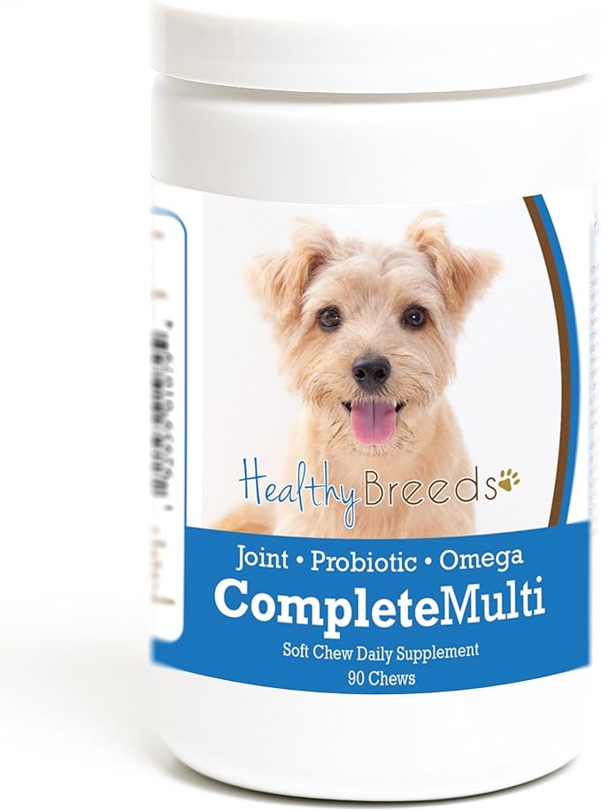 Healthy Breeds Norfolk Terrier All in One Multivitamin Soft Chew 90 Count