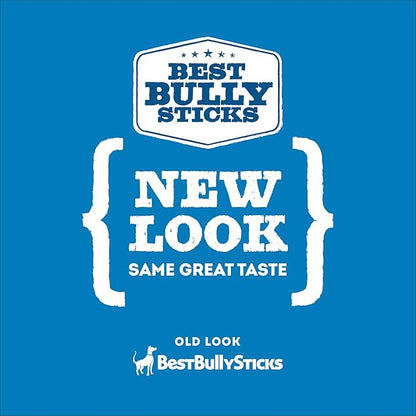 Best Bully Sticks Jumbo Smoked Beef Shin Bones (3 Pack) - Free-Range, All-Natural, & Grass-Fed Beef Dog Chews
