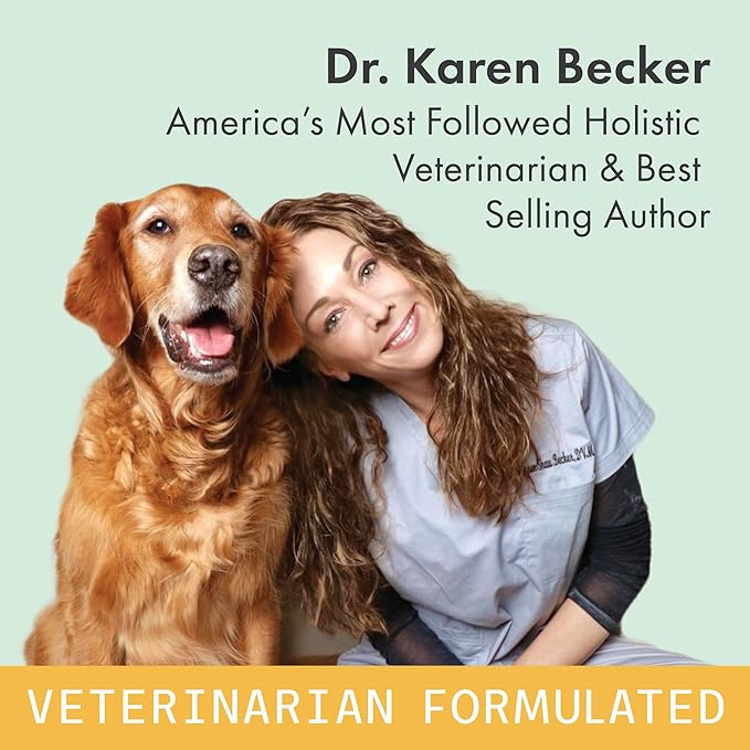 Bark & Whiskers Probiotics + Enzymes, 3.59 Oz. (102g), 60 Scoops, Supports Healthy Digestion, Veterinarian Formulated, Non-GMO, Gluten Free, Dr. Mercola