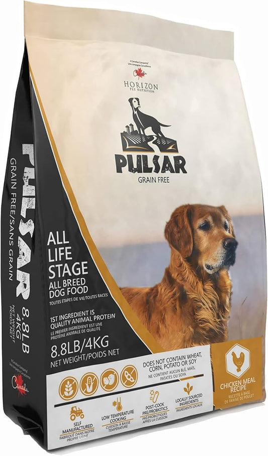 Pulsar Chicken All Life Stage Grain Free Dry Dog Food - 8.8 lb Bag, HRN-009