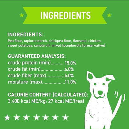 Cloud Star Wag More Bark Less - Dog Treats - Crunchy Biscuits - Grain Free Chicken & Sweet Potato - 14 oz Box (Pack of 2)