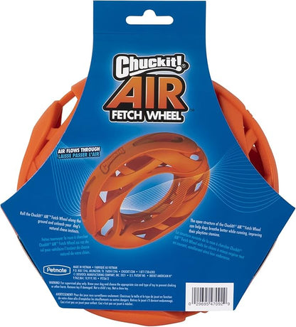 Chuckit Air Fetch Wheel Doy Toy, Orange