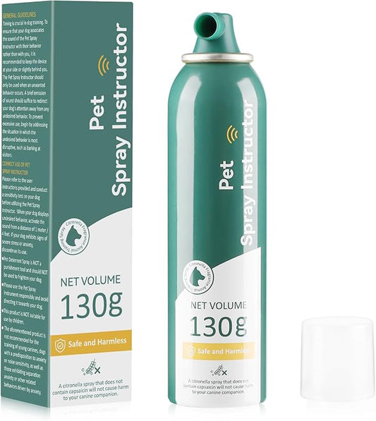 Dog Corrector Spray for Dogs, 130ml. Dog Corrector Dog Trainer. Stops Barking, Jumping Up, Place Avoidance, Food Stealing, Dog Fights, Attack, Unwanted Behavior. Easy to Use. Safe, Humane, Effective.