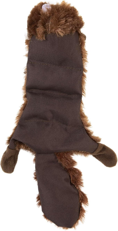Hyper Pet Critter Skinz Beaver Super Squeaker Plush Dog Toy, Large