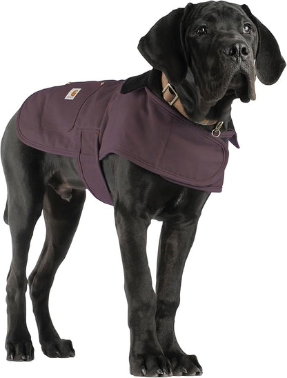 Carhartt Firm Duck Insulated Dog Chore Coat, Deep Wine, Large