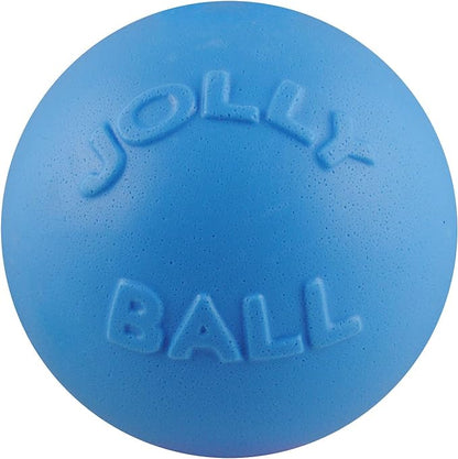 Jolly Pets Bounce-n-Play Dog Toy Ball, 8 Inches/Large, Blueberry, (Model: 2508 BB)