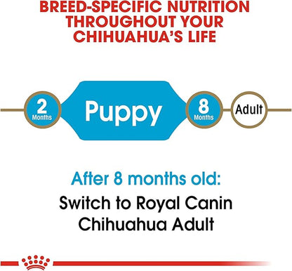 Royal Canin Chihuahua Puppy Breed Specific Dry Dog Food, 2.5 lb. bag