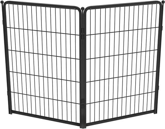 FXW Homeplus Dog Playpen Designed for Indoor Use, 40" Height for Large Dogs, Black│Patented