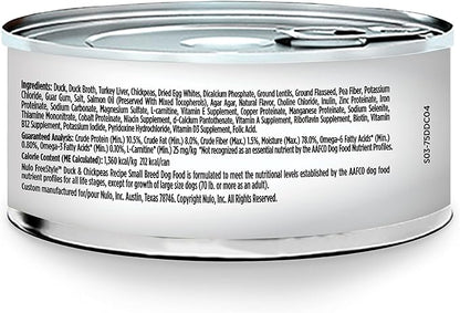 Nulo Freestyle Small Breed Adult Wet Canned Dog Food, Premium All Natural Grain-Free with Omega 3 & 6 for a Healthy Coat and High Animal-Based Protein, 5.5 Ounce (Pack of 24)