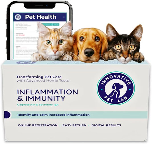 At-Home Test Kit- Gut Health Evaluation and Expert Panel Insights- Ideal for Dogs and Cats- Pet Essential for Digestive Health