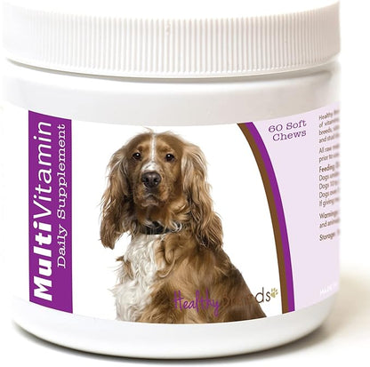 Healthy Breeds English Cocker Spaniel Multi-Vitamin Soft Chews 60 Count