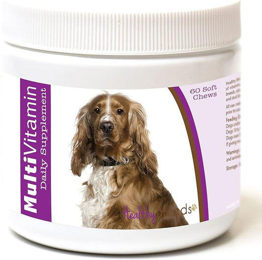Healthy Breeds English Cocker Spaniel Multi-Vitamin Soft Chews 60 Count