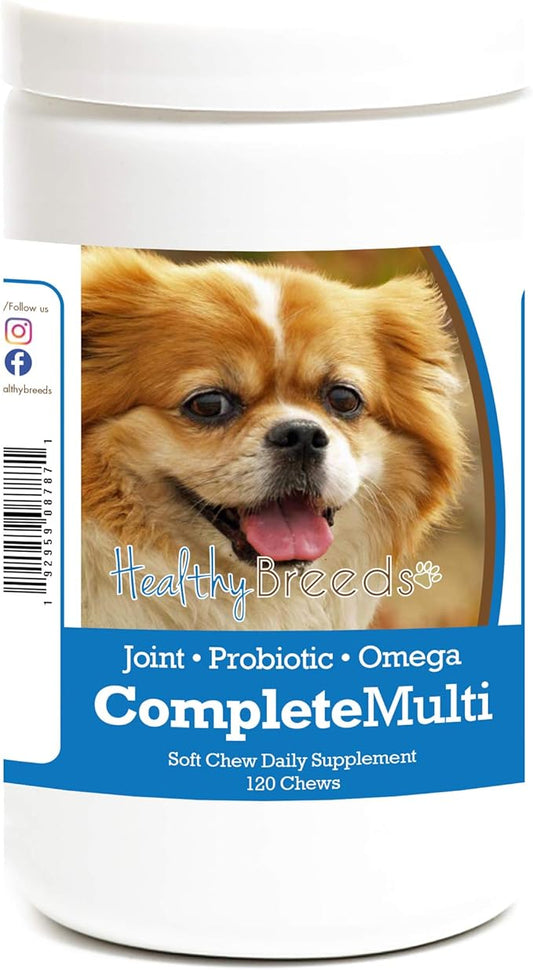 Healthy Breeds Tibetan Spaniel All in One Multivitamin Soft Chew 120 Count