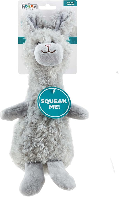 Outward Hound Scruffles Bunny Plush Squeaky Dog Toy, Small