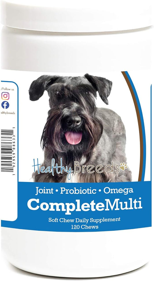Healthy Breeds Cesky Terrier All in One Multivitamin Soft Chew 120 Count