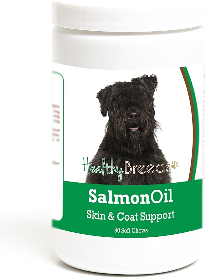 Healthy Breeds Bouvier des Flandres Salmon Oil Soft Chews 90 Count