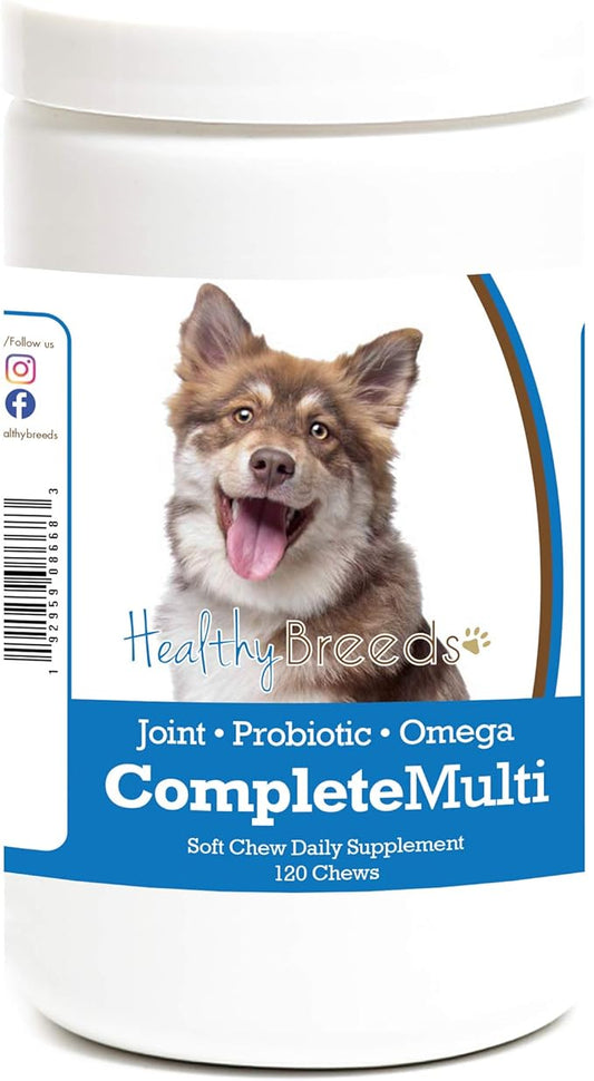 Healthy Breeds Finnish Lapphund All in One Multivitamin Soft Chew 120 Count
