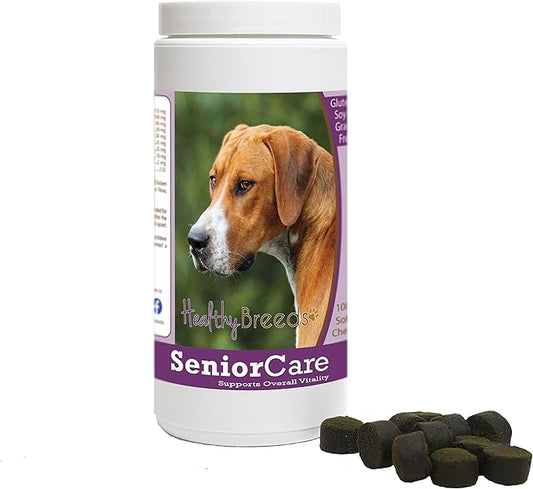 Healthy Breeds English Foxhound Senior Dog Care Soft Chews 100 Count