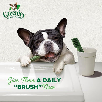 Greenies Original Petite Natural Dental Care Dog Treats, 12 oz. Pack (20 Treats)