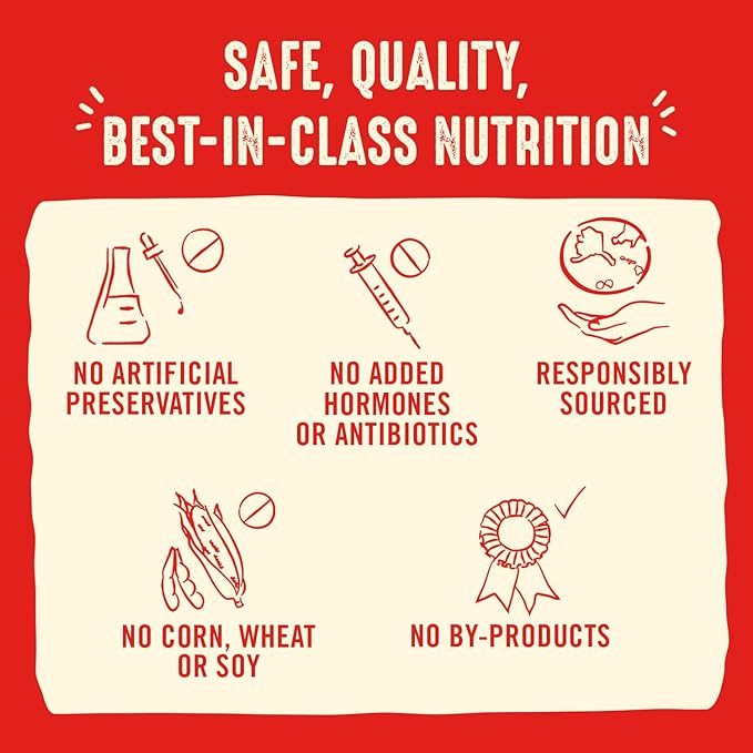 Stella & Chewy's Freeze Dried Raw Dinner Patties – Grain Free Dog Food, Protein Rich Dandy Lamb Recipe – 25 oz Bag
