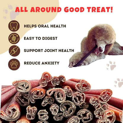 Amazing Dog Treats 12 Inch Collagen Stick - (5 Count) - Collagen Bully Sticks for Dogs - 95% Natural Collagen Sticks for Dogs - No Hide Bones for Dogs…