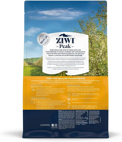 ZIWI Peak Air-Dried Dog Food – All Natural, High Protein, Grain Free and Limited Ingredient with Superfoods (Chicken, 2.2 lb)
