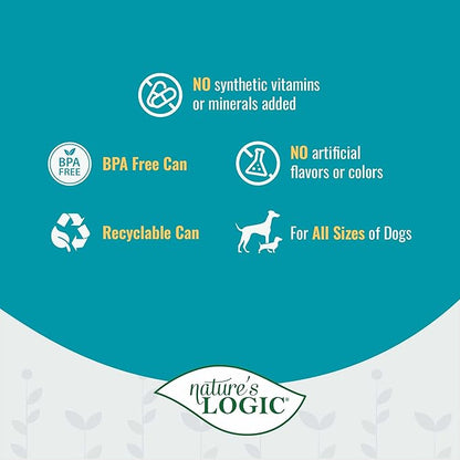 Natures Logic NL00102 Grain-Free Lamb Feast Wet Dog Food, One Size