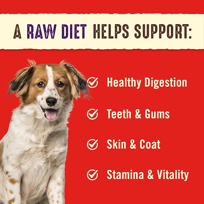 Stella & Chewy's Freeze Dried Raw Dinner Patties – Grain Free Dog Food, Protein Rich Absolutely Rabbit Recipe – 14 oz Bag