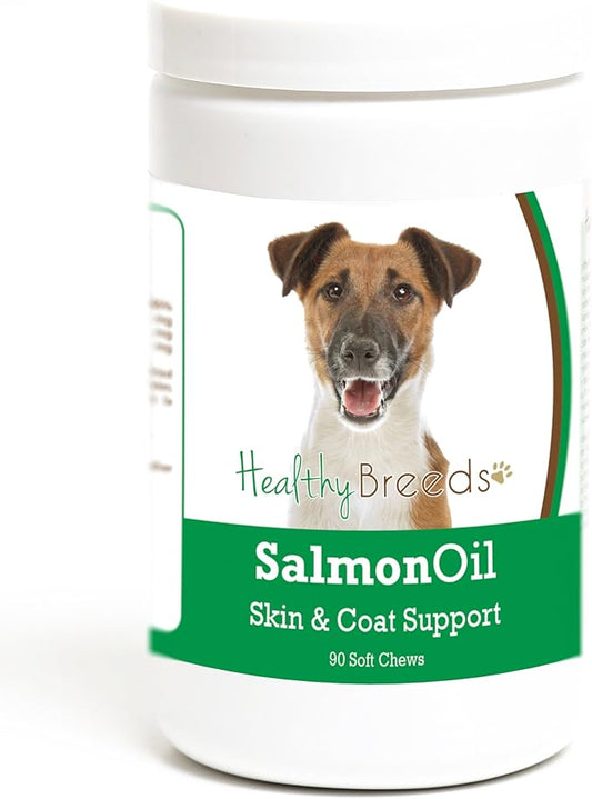 Healthy Breeds Smooth Fox Terrier Salmon Oil Soft Chews 90 Count