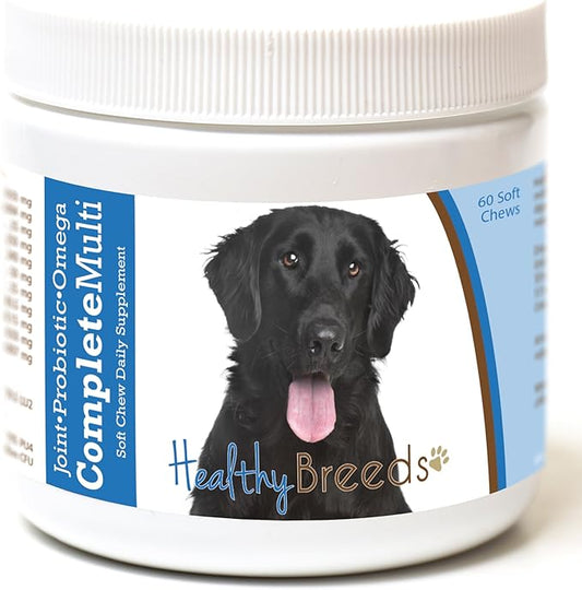Healthy Breeds Flat Coated Retriever All in One Multivitamin Soft Chew 60 Count
