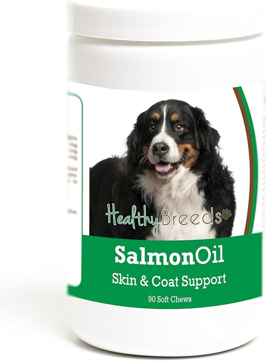 Healthy Breeds Bernese Mountain Dog Salmon Oil Soft Chews 90 Count
