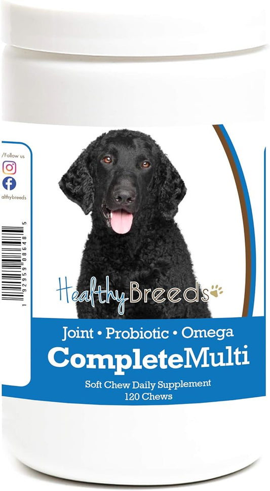 Healthy Breeds Curly-Coated Retriever All in One Multivitamin Soft Chew 120 Count