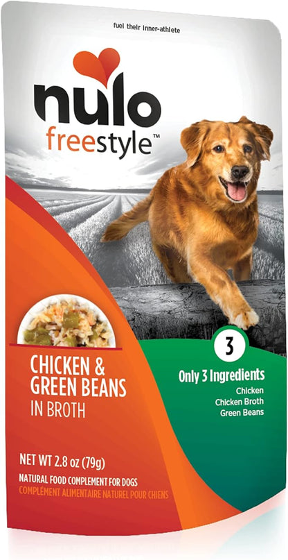 Nulo Freestyle Puppy & Dog Wet Dog Food Topper, Premium All Natural Grain-Free, Real Meat Dog Food Topper with High Animal-Based Protein and Only 5 or Less Ingredients with No Additives