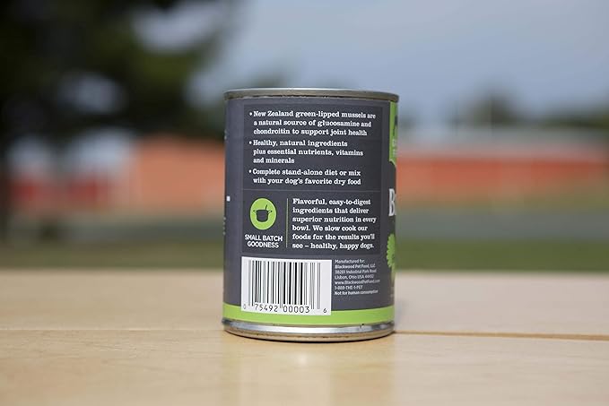 Blackwood Pet Food Blackwood Pet Grain Free Wet Dog Food Made in USA [All Natural Canned Dog Food], Turkey & Turkey Liver with Pumpkin, 13 oz. can, Pack of 12