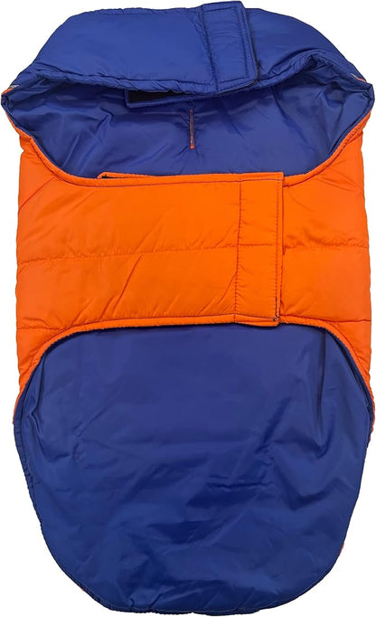 Pets First MLB New York Mets Puffer Vest for Dogs & Cats, Size Large. Warm, Cozy, and Waterproof Dog Coat, for Small and Large Dogs/Cats. Best MLB Licensed PET Warming Sports Jacket (MET-4081-LG)