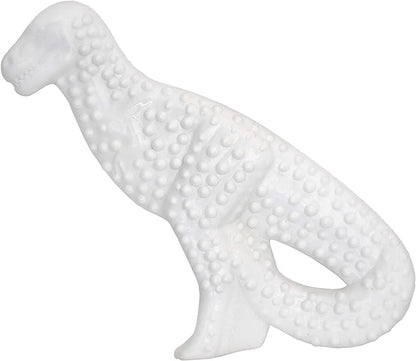 Nylabone Power Chew Dental Chew Toy Durable Dinosaur Dog Toy, Chicken Flavor, Small/Regular (1 Count)