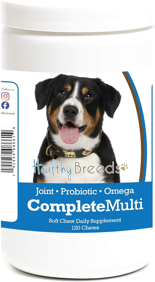 Healthy Breeds Entlebucher Mountain Dog All in One Multivitamin Soft Chew 120 Count