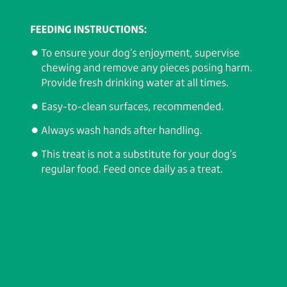 Amazon Brand - Wonder Bound Chicken Flavor Dental Sticks for Tiny Dogs (5-20 lbs), 6-Ridge Shape for Plaque & Tartar Control, Freshens Breath, Made With Real Chicken, 108 Count (Pack of 1)