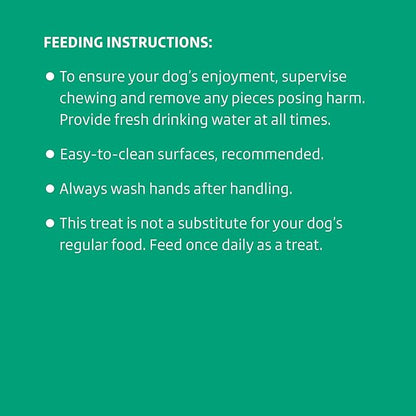 Amazon Brand - Wonder Bound Chicken Flavor Dental Sticks for Large Dogs (Over 30 lbs), 6-Ridge Shape for Plaque & Tartar Control, Freshens Breath, Made With Real Chicken, 40 Count (Pack of 1)