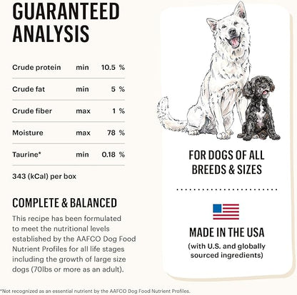 The Honest Kitchen Butcher Block Pâté: Turkey, Duck & Root Veggies Wet Dog Food, 1 Count (Pack of 6)