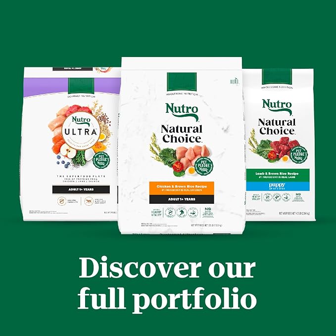 Nutro Natural Choice Puppy Dry Dog Food, Chicken and Brown Rice Recipe, 13 lbs.