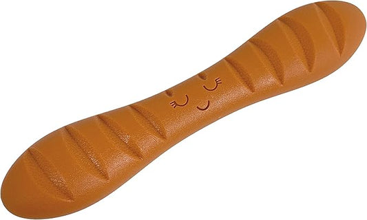 Nylabone Baguette Bread Dog Toy Power Chew – Cute Dog Toys for Aggressive Chewers – with a Funny Twist! Bistro-Style Roast Chicken Flavor, Large/Giant