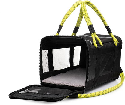 ROVERLUND Airline-Compliant Pet Carrier | includes Leash | Suitable for Pets up to 20lbs