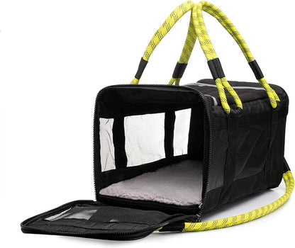 ROVERLUND Airline-Compliant Pet Carrier | includes Leash | Suitable for Pets up to 12.5lbs