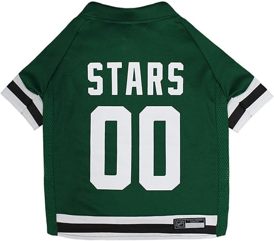Pets First NHL Dallas Stars Jersey for Dogs & Cats, Small. - Let Your Pet Be A Real NHL Fan!