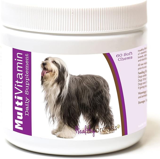 Healthy Breeds Bearded Collie Multi-Vitamin Soft Chews 60 Count