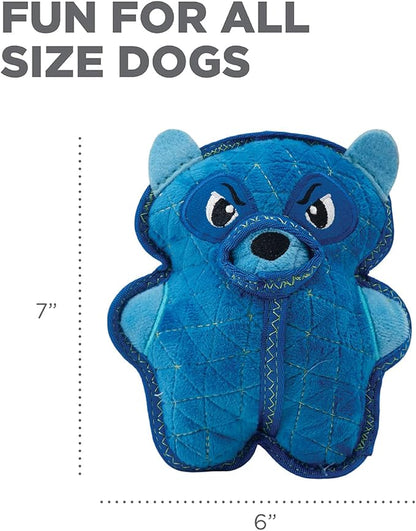 Outward Hound Xtreme Seamz Raccoon Squeaky Plush Dog Toy - Reinforced Dense Stuffing Plush Toy